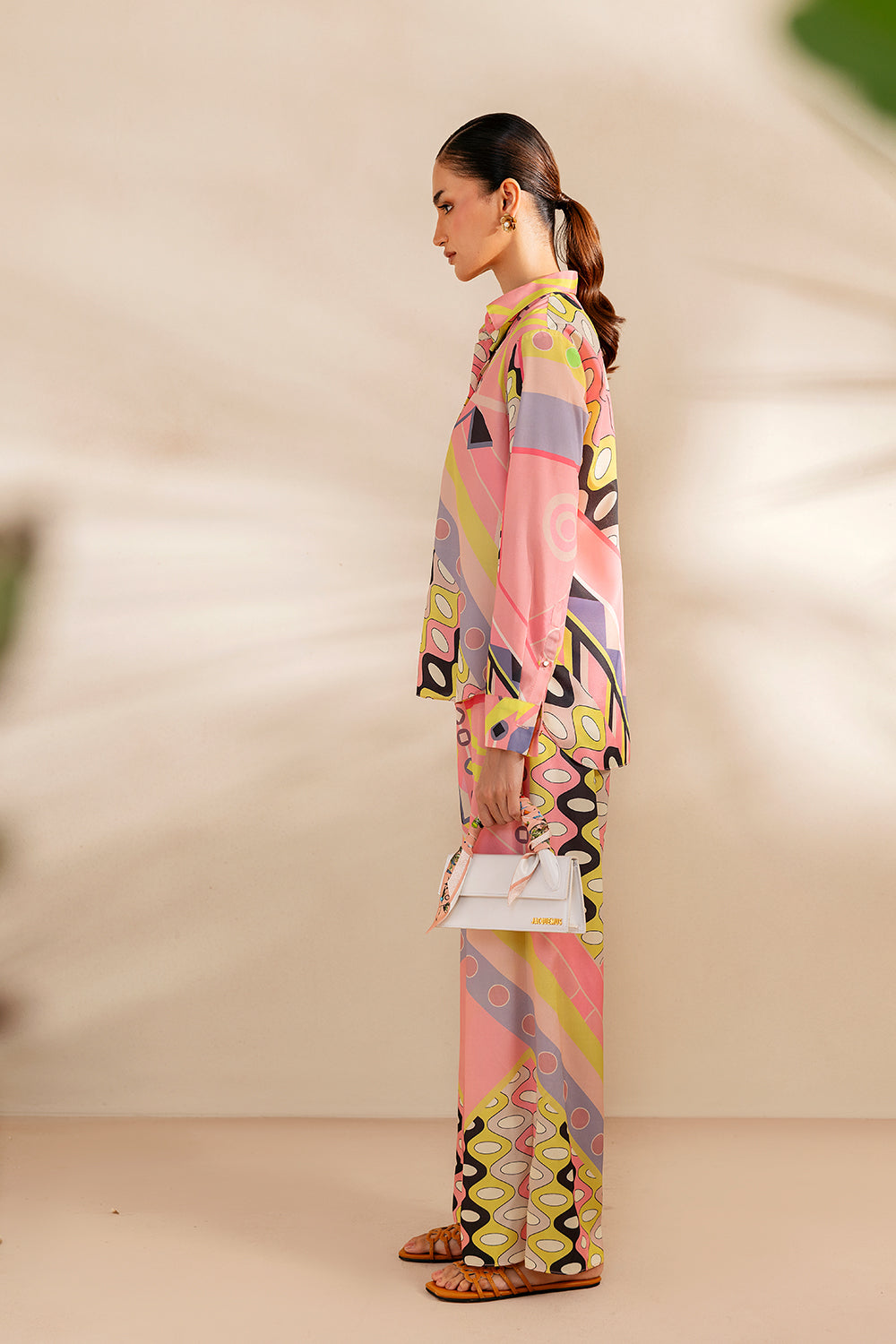Saira Rizwan | Silk Coords 25 | PEACHY TIDE - SRSP-25-09