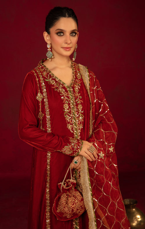 Maya | Raazi Velvet 24 | IMROZ - by - Libasekhas UK - Registered Vendor of : Maya - 100% Original Designer Dresss