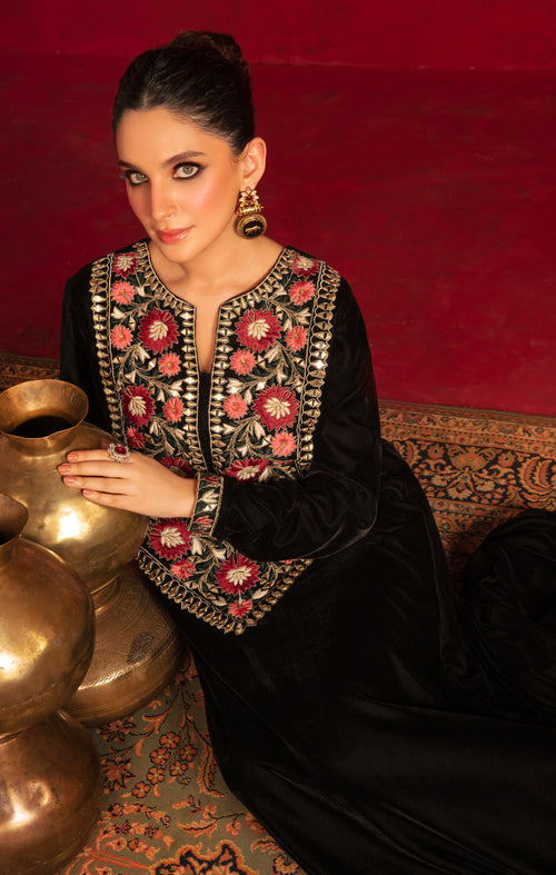 Maya | Raazi Velvet 24 | ZEEST - by - Libasekhas UK - Registered Vendor of : Maya - 100% Original Designer Dresss