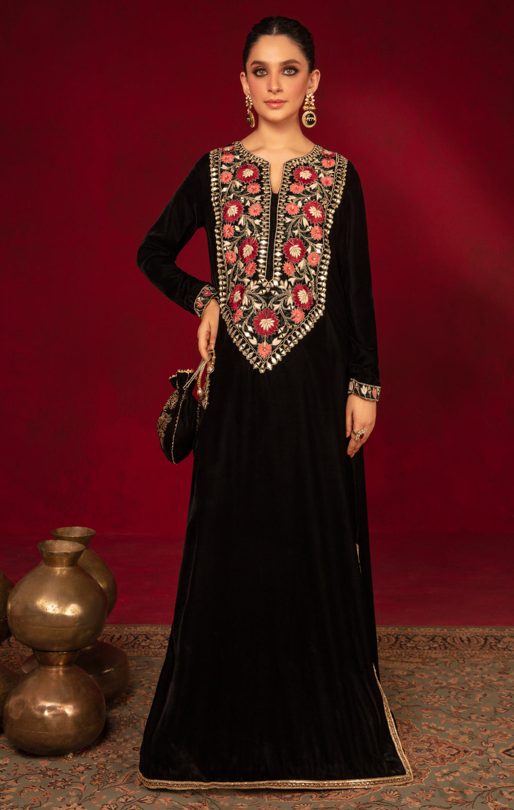 Maya | Raazi Velvet 24 | ZEEST - by - Libasekhas UK - Registered Vendor of : Maya - 100% Original Designer Dresss