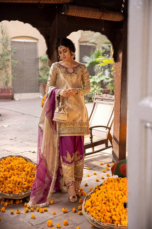 Maya | Wedding Formal Humnawa | ZAMANI - by - Libasekhas UK - Registered Vendor of : Maya - 100% Original Designer Dresss