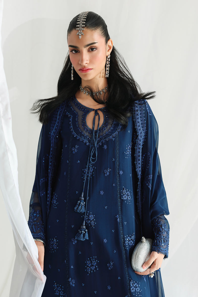 Qalamkar | Chiffon 26 | QCC-02 SHIREEN