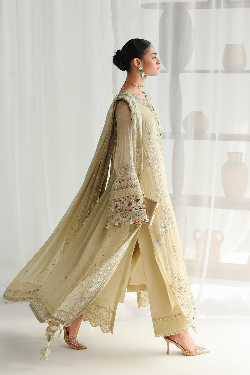 Qalamkar | Chiffon 26 | QCC-01 DEENA
