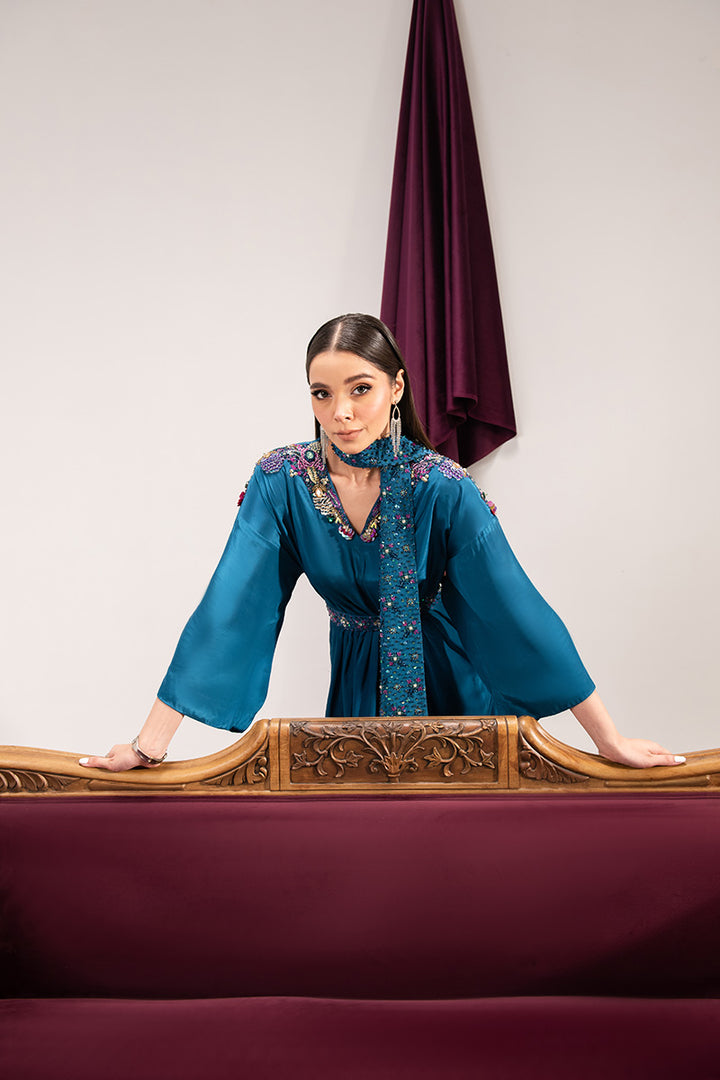 Maria Osama Khan | Tiffany Formals | Sapphire