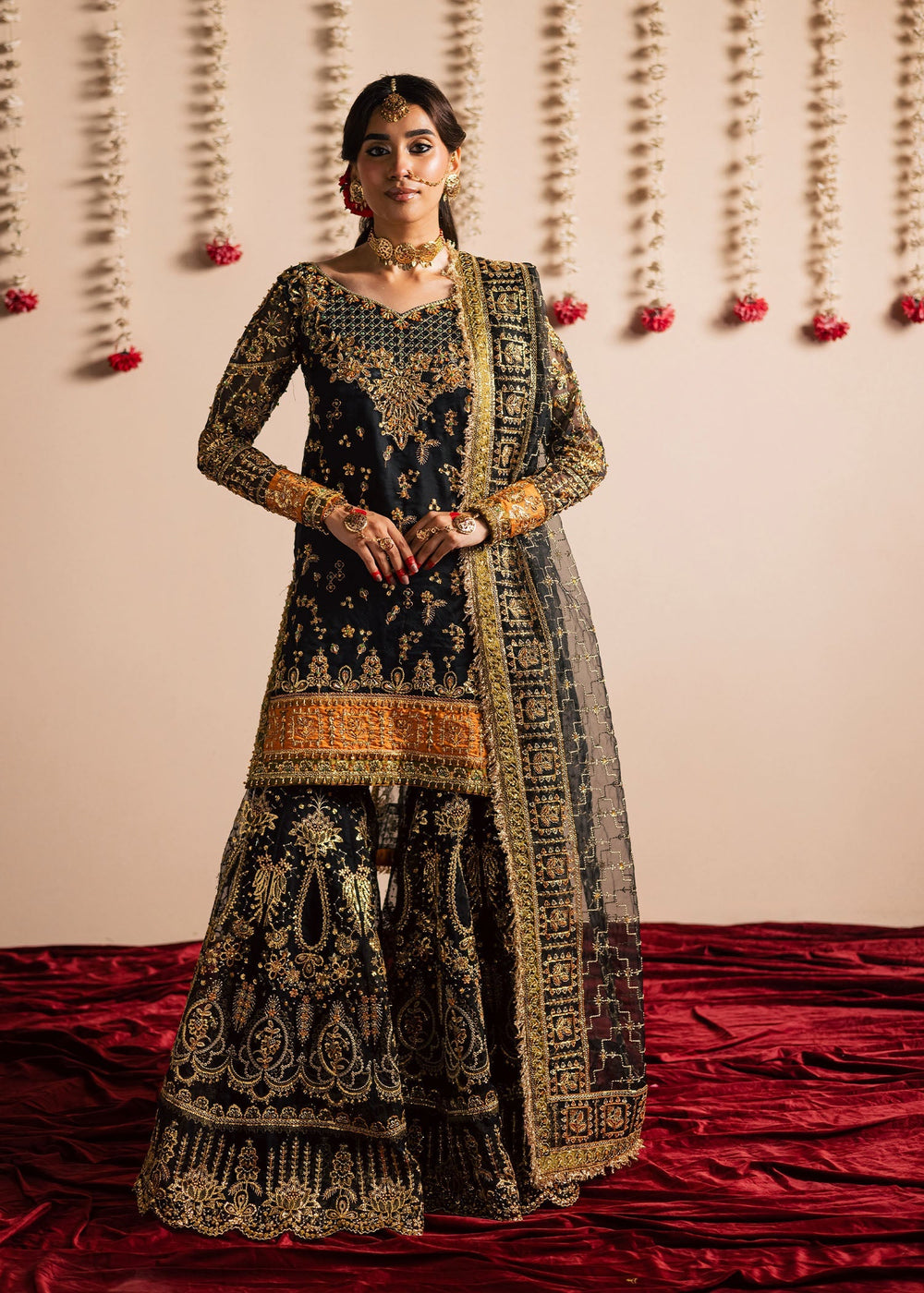 Maria Osama Khan | Jhil Mil Wedding Festive | Surmayi - Maria Osama