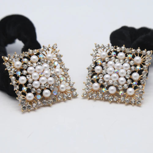 Mr. RJ | silver stones scrunchies - Mr Jewellery Collection