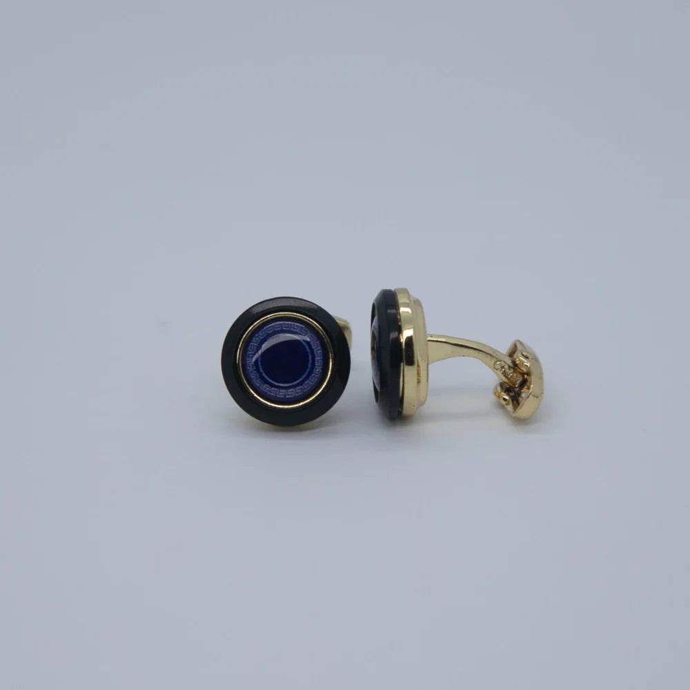 ZJH | blue jay mens cufflinks - Zeenat Jewelry House