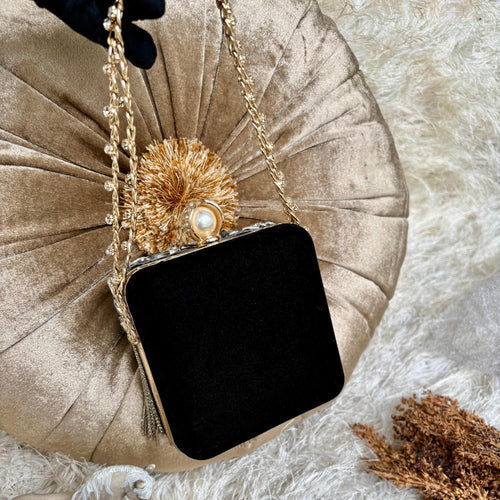 Midnight Crystal Luxe - Clutch - Buland'S