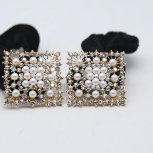 Mr. RJ | silver stones scrunchies - Mr Jewellery Collection