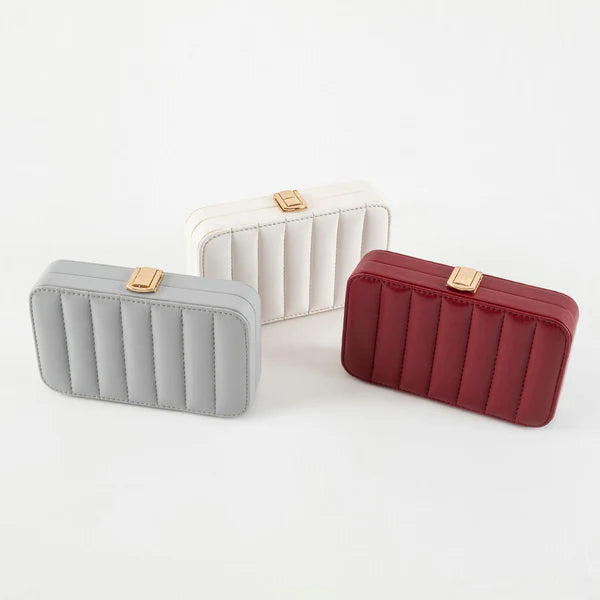 Lilly clutch- White - Zipit.Pk