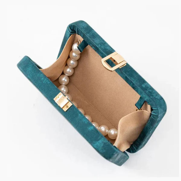 Coffer Clutch - Blue - Zipit.Pk
