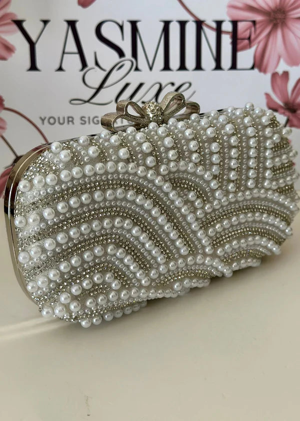 Serpentines Glam Clutch - Yasmine Luxe