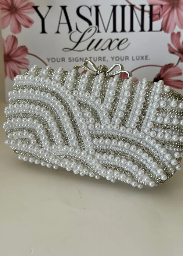 Serpentines Glam Clutch - Yasmine Luxe
