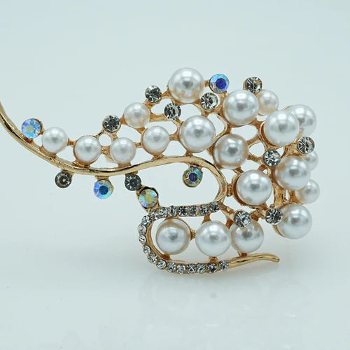 Zaywer| Brooch Cloud Style White - Zaywer