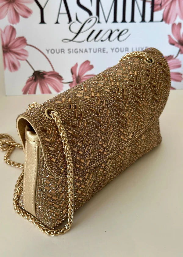 Golden Mirage Bag - Yasmine Luxe