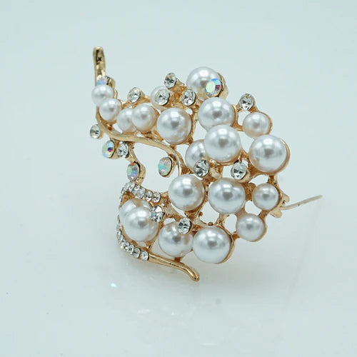 Zaywer| Brooch Cloud Style White - Zaywer