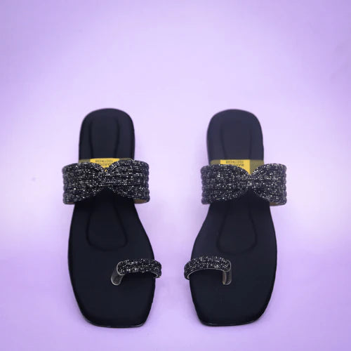 Fancy Kolapuri Black MAR-Kp-06 - Marenza