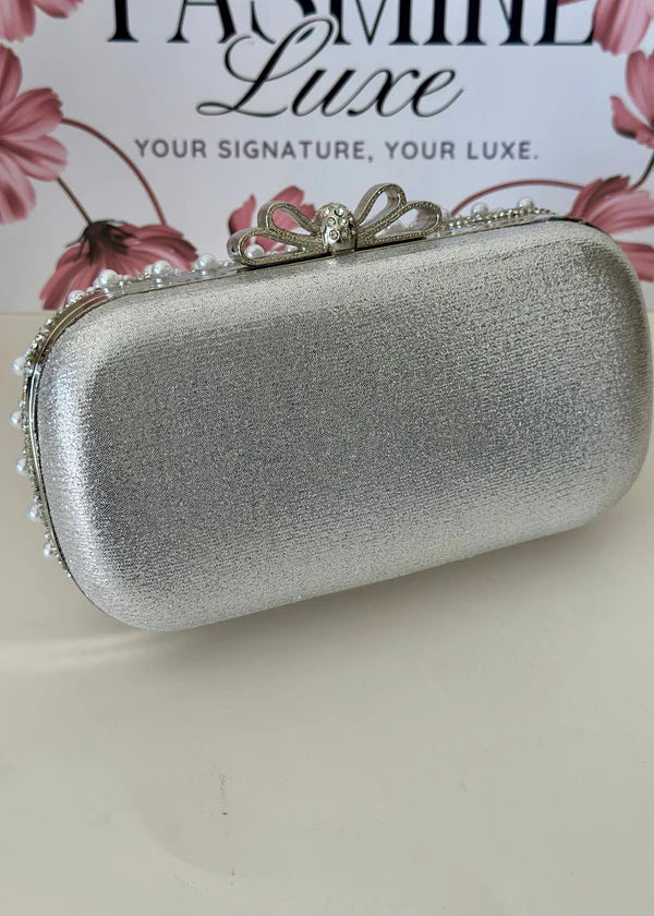 Serpentines Glam Clutch - Yasmine Luxe
