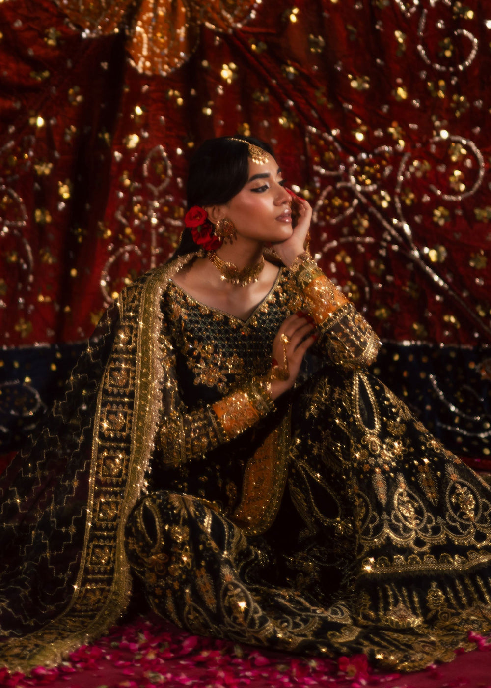 Maria Osama Khan | Jhil Mil Wedding Festive | Surmayi - Maria Osama