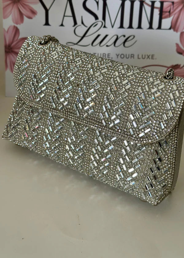 Starlight Sparkle Clutch - Yasmine Luxe