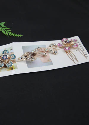 Zaywer| Modern Multi Colour Hair Pin - Zaywer