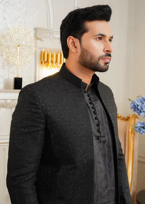black front open 01 - Azlan Shahzad