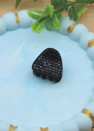 Zaywer| Black Stone Hair Clip - Zaywer