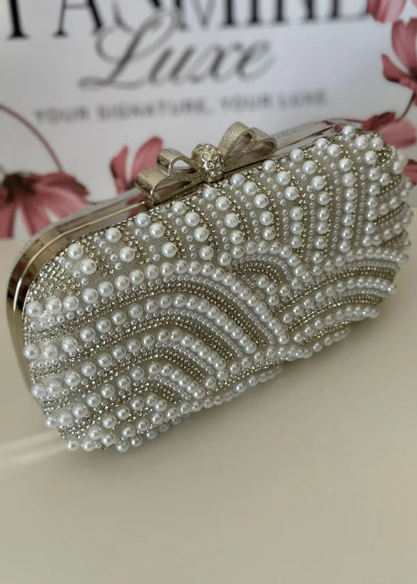 Serpentines Glam Clutch - Yasmine Luxe