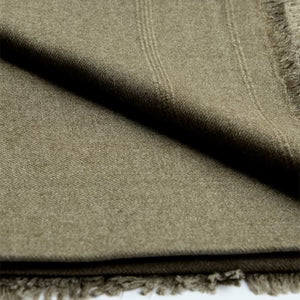 Dark Grey Pure Wool Shawl - Deenaar