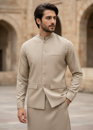 The Great Masters (TGM) (3 Piece) - Sahara Beige Prestige Suit