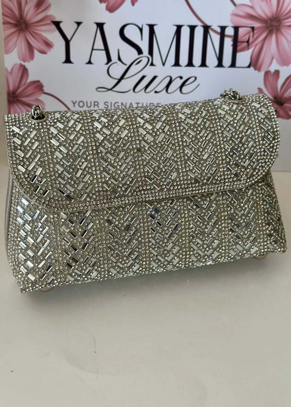 Starlight Sparkle Clutch - Yasmine Luxe