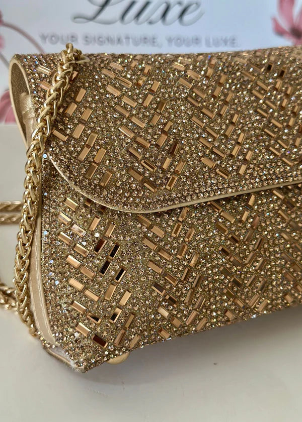 Golden Mirage Bag - Yasmine Luxe