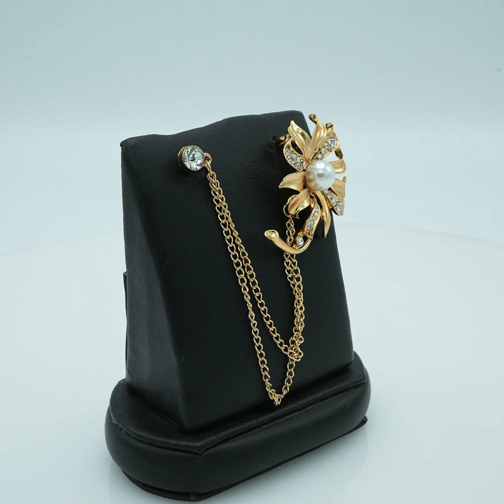 Zaywer| Gold Flower Brooch - Zaywer