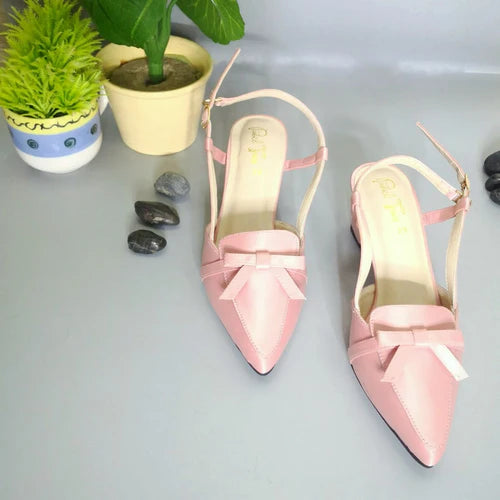 Sip Sorento Block Heel - Pink - Pastel Toes By Mariam