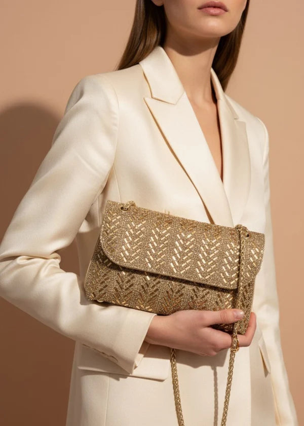 Golden Mirage Bag - Yasmine Luxe