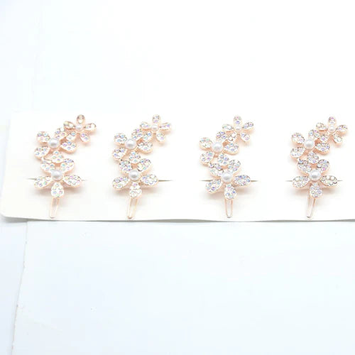 Mr.RJ| golden hair clips - Mr Jewellery Collection