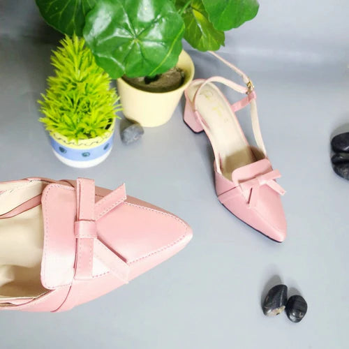 Sip Sorento Block Heel - Pink - Pastel Toes By Mariam