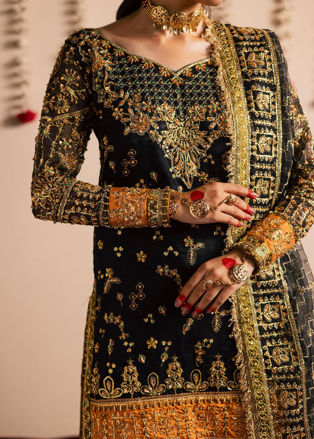 Maria Osama Khan | Jhil Mil Wedding Festive | Surmayi - Maria Osama