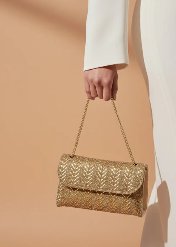 Golden Mirage Bag - Yasmine Luxe