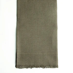 Dark Grey Pure Wool Shawl - Deenaar