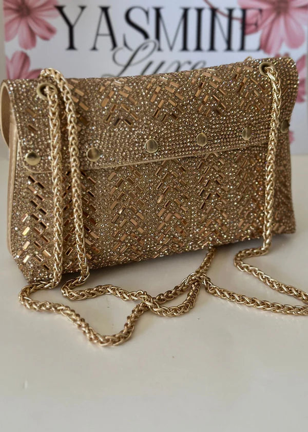 Golden Mirage Bag - Yasmine Luxe