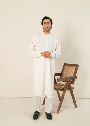 Yes the instyle offwhite shalwar suit ysss1