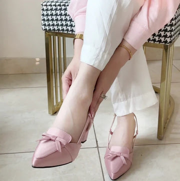 Sip Sorento Block Heel - Pink - Pastel Toes By Mariam