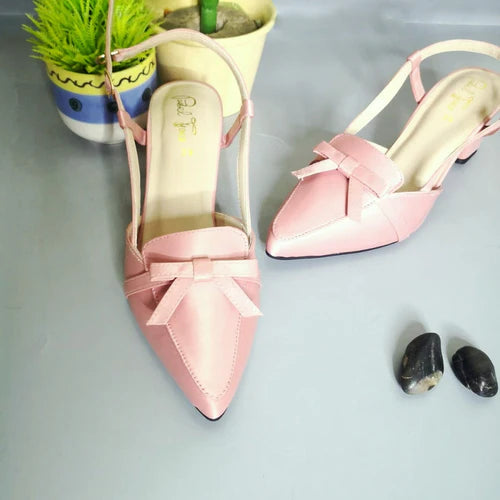 Sip Sorento Block Heel - Pink - Pastel Toes By Mariam