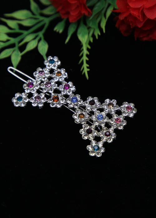 Zaywer| Magnificient Multi colour Hair clip - Zaywer