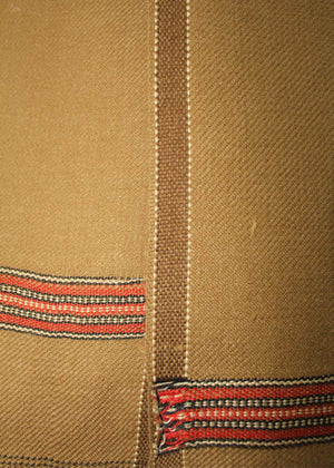 Kamaal Khan Peshawari Dhussa Shawl (Medium) - Golden Brown