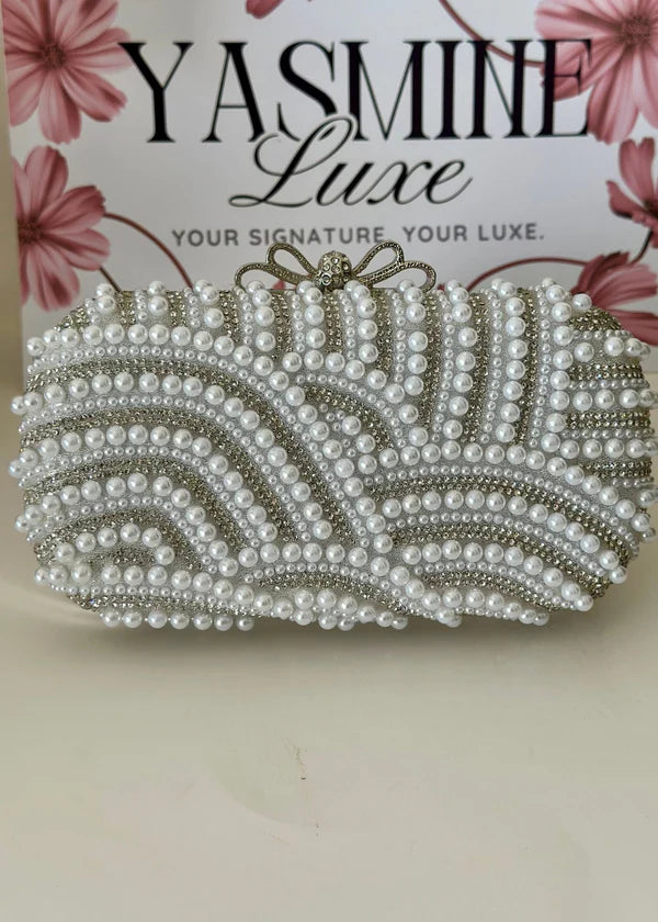 Serpentines Glam Clutch - Yasmine Luxe