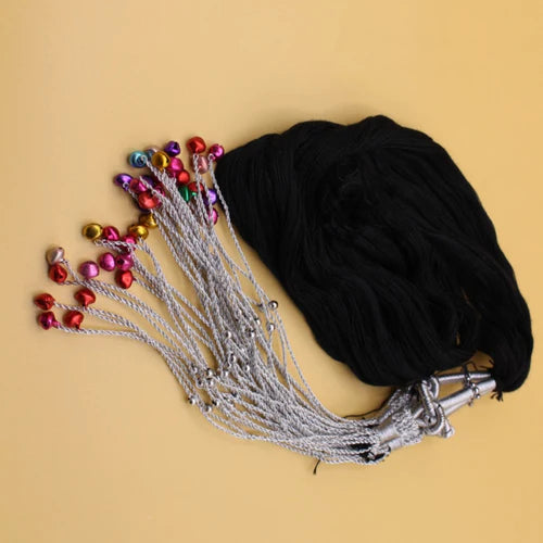 Silver Traditional Punjabi Ghungroo Paranda - Elayna