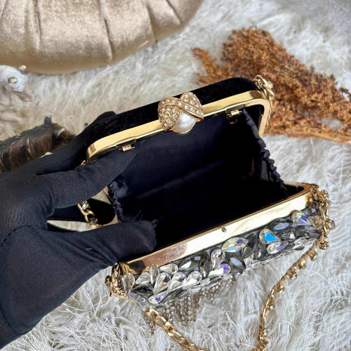Midnight Crystal Luxe - Clutch - Buland'S