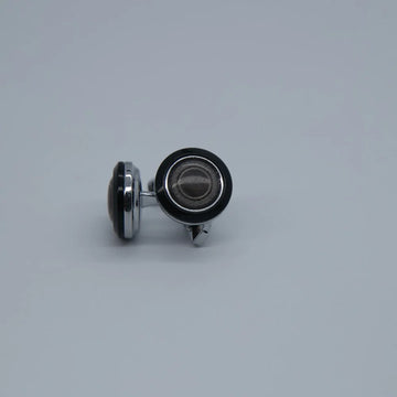 ZJH | black mens silver plated cufflinks - Zeenat Jewelry House